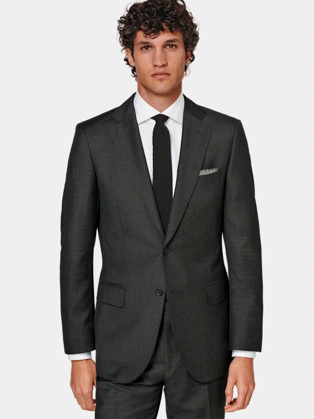 Suitsupply. Lazio Gray Wool Suit Blazer. Size 38. (Italian 48).